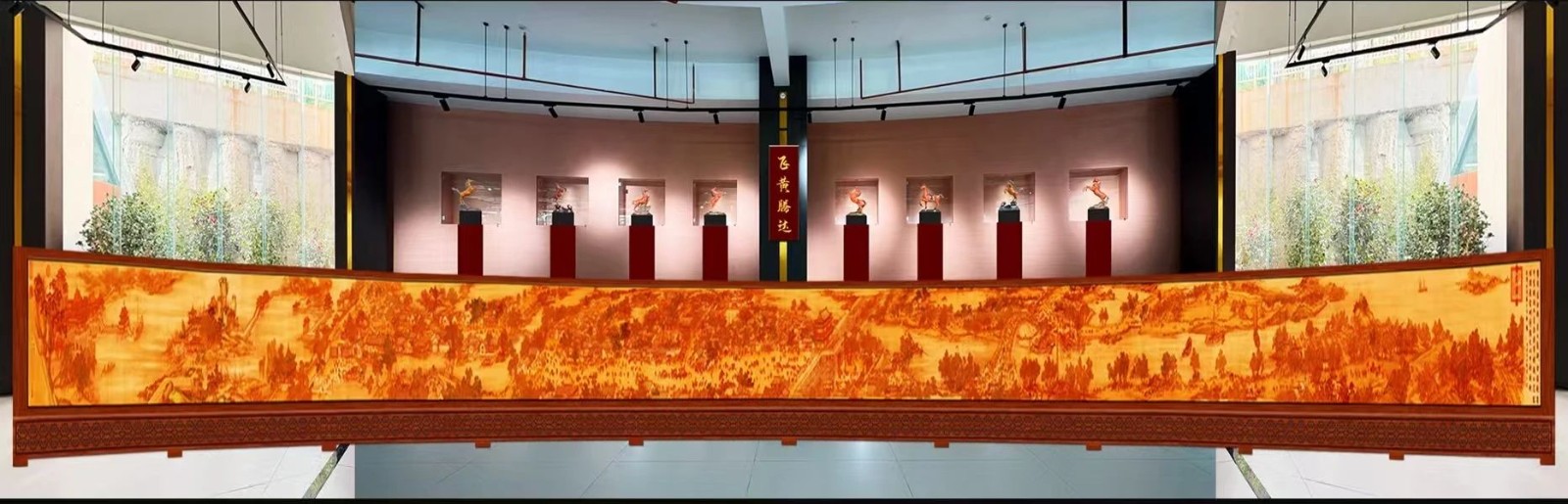 校企联袂!32米《清明上河图》开工! 第 1 张 校企联袂!32米《清明上河图》开工! 第 1 张